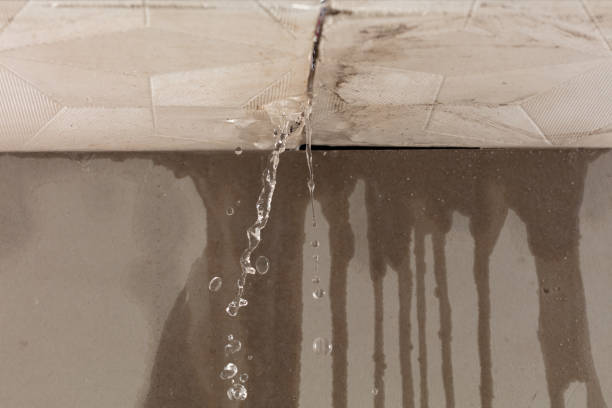 Professional Burst Pipe Cleanup technician working in Platteville, WI